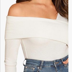 Off the shoulder Sweater